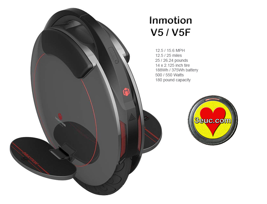 3euc Inmotion V5F EUC (electric unicycle)